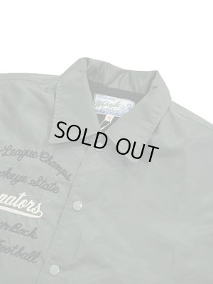 画像3: 【 WhitesVille（ホワイツビル） 】 NYLON COACH JACKET [ Centerville Football ] [ GRAY ]