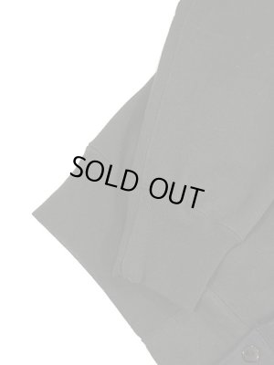 画像5: 【 WhitesVille（ホワイツビル） 】 リバースウィーブボタンカーディガン  [ HORIZONTAL KINTTING BUTTON CARDIGAN ] [ Black ]