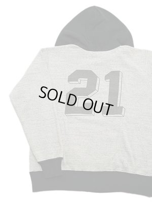 画像2: 【 WhitesVille（ホワイツビル） 】 後付けパーカー  [ ATTACHED HOOD PARKA AGED ] [ H.Gray x Black ]