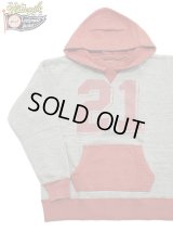 【 WhitesVille（ホワイツビル） 】 後付けパーカー  [ ATTACHED HOOD PARKA AGED ] [ H.Gray x Red ]