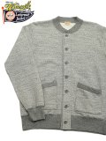 【 WhitesVille（ホワイツビル） 】 スウェットカーディガン  [ BUTTON FRONT ATHLETIC COAT ] [ Gray ]