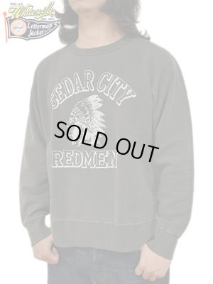 画像7: 【 WhitesVille（ホワイツビル） 】 ピグメントプリントスウェット　[ PIGMENT DYE SWEAT SHIRT ] [ REDMEN ] [ BROWN ]