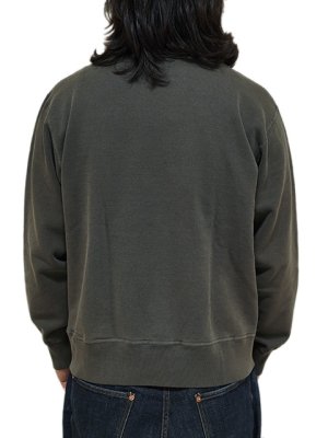 画像2: 【 WhitesVille（ホワイツビル） 】 ピグメントプリントスウェット　[ PIGMENT DYE SWEAT SHIRT ] [ REDMEN ] [ BLACK ]