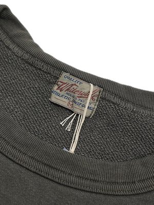 画像8: 【 WhitesVille（ホワイツビル） 】 ピグメントプリントスウェット　[ PIGMENT DYE SWEAT SHIRT ] [ REDMEN ] [ BLACK ]