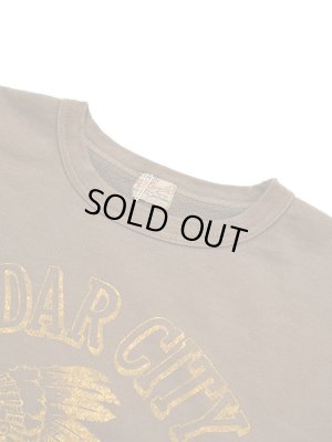 画像3: 【 WhitesVille（ホワイツビル） 】 ピグメントプリントスウェット　[ PIGMENT DYE SWEAT SHIRT ] [ REDMEN ] [ BROWN ]