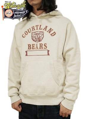 画像1: 【 WhitesVille（ホワイツビル） 】 スウェットパーカー  [ SWEAT HOODED PARKA ] [ COURTLAND BEARS ] [ Oatmeal ]