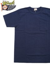 【 WhitesVille（ホワイツビル） 】 ヘヴィポケットTシャツ [ 14/- SHORT SLEEVE POCKET T-SHIRT ] [ NAVY ] 【 メール便可 】