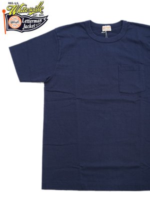 画像1: 【 WhitesVille（ホワイツビル） 】 ヘヴィポケットTシャツ [ 14/- SHORT SLEEVE POCKET T-SHIRT ] [ NAVY ] 【 メール便可 】