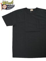 【 WhitesVille（ホワイツビル） 】 ヘヴィポケットTシャツ [ 14/- SHORT SLEEVE POCKET T-SHIRT ] [ BLACK ] 【 メール便可 】