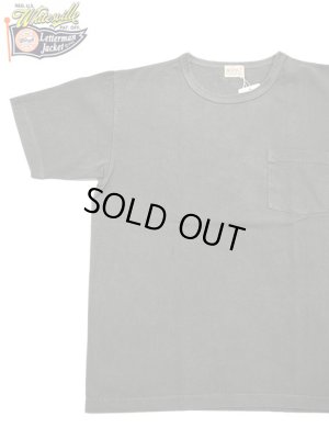 画像1: 【 WhitesVille（ホワイツビル） 】 ピグメントダイポケットTシャツ [ PIGMENT DYE POCKET T-SHIRT ] [ BLACK ] 【 メール便可 】
