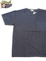 【 WhitesVille（ホワイツビル） 】 ピグメントダイポケットTシャツ [ PIGMENT DYE POCKET T-SHIRT ] [ NAVY ] 【 メール便可 】