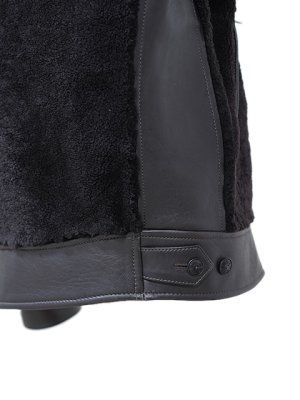 画像9: 【 Y'2 LEATHER（ワイツーレザー） 】 熊ジャン [ Grizzly Jacket ] [ Eco Horse ( 茶下地 ) ] [ 25周年限定モデル ]