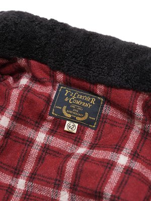 画像12: 【 Y'2 LEATHER（ワイツーレザー） 】 熊ジャン [ Grizzly Jacket ] [ Eco Horse ( 茶下地 ) ] [ 25周年限定モデル ]
