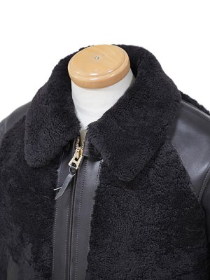 画像5: 【 Y'2 LEATHER（ワイツーレザー） 】 熊ジャン [ Grizzly Jacket ] [ Eco Horse ( 茶下地 ) ] [ 25周年限定モデル ]