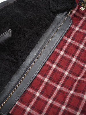 画像11: 【 Y'2 LEATHER（ワイツーレザー） 】 熊ジャン [ Grizzly Jacket ] [ Eco Horse ( 茶下地 ) ] [ 25周年限定モデル ]