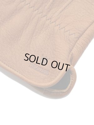 画像4: 【 Y'2 LEATHER（ワイツーレザー） 】　DEER SKIN SHORT GROVES [ 鹿革 ] [ CAMEL ] 【 メール便可 】 