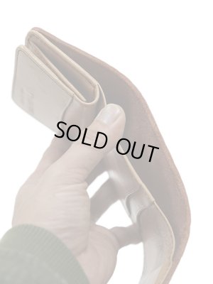 画像6: 【 Y'2 LEATHER（ワイツーレザー） 】　ブルハイドミニウォレット　[ BULL HIDE TRI-FOLD WALLET ] [ RED BROWN ] 【 メール便可 】 