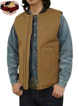 【 JELADO（ジェラード） 】　ヘビーダックベスト [ Bean Vest ] [ Camel ]