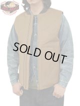 【 JELADO（ジェラード） 】　ヘビーダックベスト [ Bean Vest ] [ Camel ]