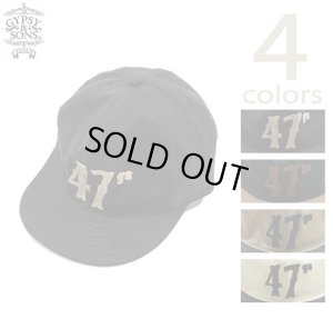 画像1: 【 GYPSY & SONS（ジプシー&サンズ） 】　ツートーンキャップ　[ TWO TONE CAP ] 【 メール便可 】