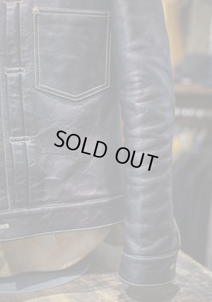 画像18: 【 Lua × Y'2 LEATHER（ルア × ワイツーレザー） 】 【 Lua別注 】 1st Type Leather Jacket [ WW2 Model ] ( 大戦モデル ) [ Indigo Horse ] [ Lot.20 ] [ LUA LIMITED EDITION ]