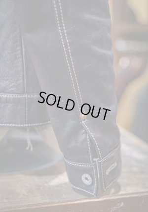 画像21: 【 Lua × Y'2 LEATHER（ルア × ワイツーレザー） 】 【 Lua別注 】 1st Type Leather Jacket [ WW2 Model ] ( 大戦モデル ) [ Indigo Horse ] [ Lot.20 ] [ LUA LIMITED EDITION ]