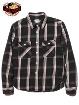 【 予約商品 (11月〜12月予定) 】 【 JELADO（ジェラード） 】　ヘビーチェックネルシャツ [ ショート丈 ] "Unionworkers Shirts" [ Apollo (ブラック系) ] [ 2024年モデル ]