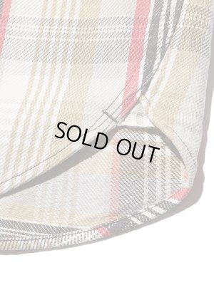 画像7: 【 JELADO（ジェラード） 】　ヘビーチェックネルシャツ [ ショート丈 ] "Unionworkers Shirts" [ Latte (ベージュ系) ] [ 2024年モデル ]