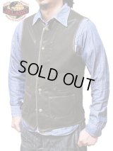 【 JELADO（ジェラード） 】 オイルド加工ワークベスト [ Oiled Cotton Duck Work Vest ] [ Squad Vest ] 