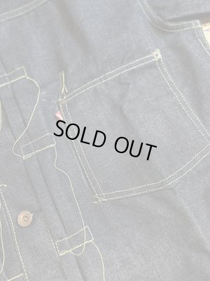 画像4: 【 Little Hand（リトルハンド） 】　"Erorr Edition" 【 13.5oz 】 大戦モデルデニムジャケット [ 1st Type WWII Model ] [ T-Back ] [ Non Wash ] [ No.4 ] [ Size 42 ]