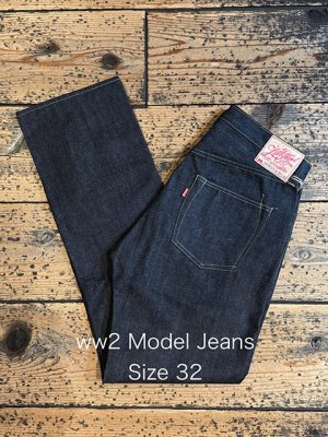 画像1: 【 Little Hand（リトルハンド） 】　"Erorr Edition"【 13.5oz 】 大戦モデルジーンズ　[ WWII ] [ WIDE ] [ Non Wash ] [ No.3 ] [ Size 32 ]