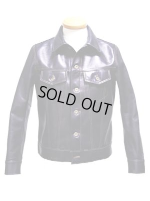 画像3: 【 LUA×Y'2 LEATHER（ルア×ワイツーレザー） 】 　ルア別注インディゴホースGジャン ( 3rd Type ) [ インデイゴホース（馬革） ]　[ Lot.8 ]　[ IB-139 SP ]　【 限定モデル 】