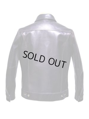 画像4: 【 LUA×Y'2 LEATHER（ルア×ワイツーレザー） 】 　ルア別注インディゴホースGジャン ( 3rd Type ) [ インデイゴホース（馬革） ]　[ Lot.8 ]　[ IB-139 SP ]　【 限定モデル 】