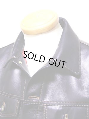 画像5: 【 LUA×Y'2 LEATHER（ルア×ワイツーレザー） 】 　ルア別注インディゴホースGジャン ( 3rd Type ) [ インデイゴホース（馬革） ]　[ Lot.8 ]　[ IB-139 SP ]　【 限定モデル 】