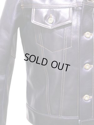 画像6: 【 LUA×Y'2 LEATHER（ルア×ワイツーレザー） 】 　ルア別注インディゴホースGジャン ( 3rd Type ) [ インデイゴホース（馬革） ]　[ Lot.8 ]　[ IB-139 SP ]　【 限定モデル 】