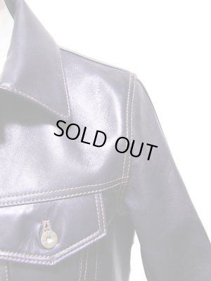 画像7: 【 LUA×Y'2 LEATHER（ルア×ワイツーレザー） 】 　ルア別注インディゴホースGジャン ( 3rd Type ) [ インデイゴホース（馬革） ]　[ Lot.8 ]　[ IB-139 SP ]　【 限定モデル 】