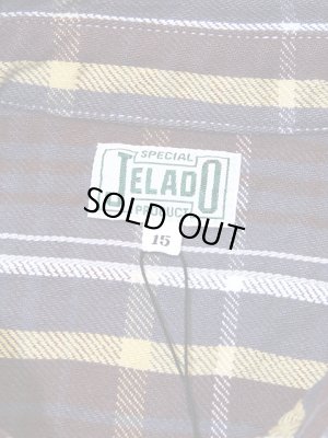 画像8: 【 JELADO（ジェラード） 】　ヘビーチェックネルシャツ　[ ショート丈 ]　"Unionworkers Shirts"　[ チョコレートブラウン ] 