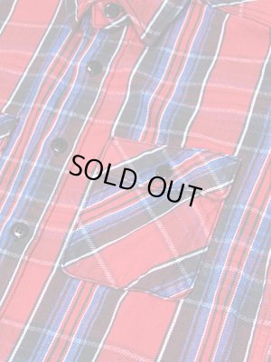 画像4: 【 JELADO（ジェラード） 】　ヘビーチェックネルシャツ　[ ショート丈 ]　"Unionworkers Shirts"　[ インディゴ] 