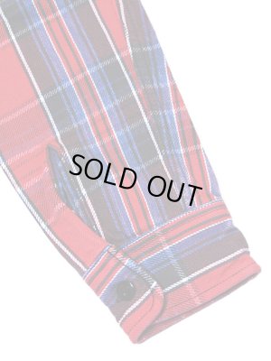 画像6: 【 JELADO（ジェラード） 】　ヘビーチェックネルシャツ　[ ショート丈 ]　"Unionworkers Shirts"　[ インディゴ] 