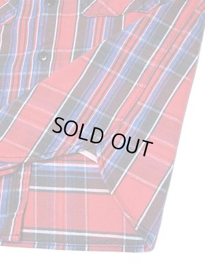 画像5: 【 JELADO（ジェラード） 】　ヘビーチェックネルシャツ　[ ショート丈 ]　"Unionworkers Shirts"　[ インディゴ] 