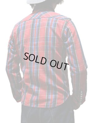 画像2: 【 JELADO（ジェラード） 】　ヘビーチェックネルシャツ　[ ショート丈 ]　"Unionworkers Shirts"　[ インディゴ] 