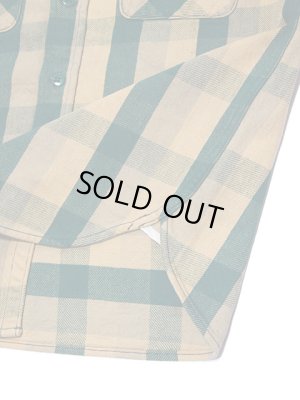 画像5: 【 JELADO（ジェラード） 】　ヘビーチェックネルシャツ　[ ショート丈 ]　"Unionworkers Shirts"　[ ピーナッツ] 