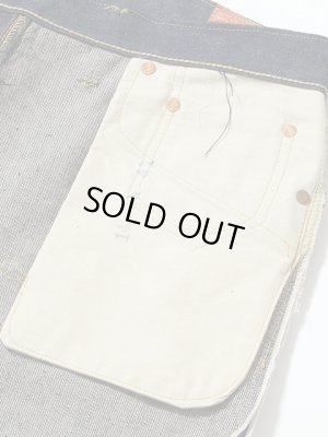 画像13: SUGAR CANE Super “Denim” Collectibles（シュガーケンスーパーデニムコレクタブルズ） 】 14oz. BLUE DENIM WAIST OVERALLS  [ 1945 MODEL] [ #01 ]