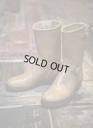 画像2: 【 SKOOB, （スクーブ） 】　Lua別注ホースバットエンジニアブーツ [ WANDER ] [ HORSE BUTT ] [ CAMEL BROWN ]