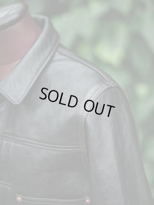 画像7: 【 LUA × Y'2 LEATHER（ルア × ワイツーレザー） 】 　【 Lua別注 】 1st Type Leather Jacket [ WW2 Model ] ( 大戦モデル ) [ Semi Aniline Horse Light (丘染め) ] [ Lot.21 ]