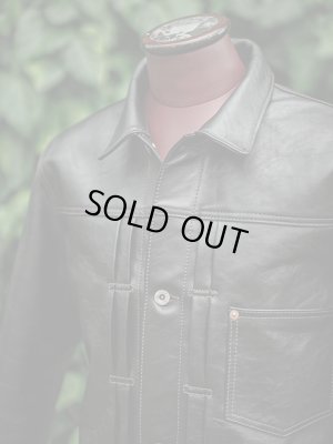 画像6: 【 LUA × Y'2 LEATHER（ルア × ワイツーレザー） 】 　【 Lua別注 】 1st Type Leather Jacket [ WW2 Model ] ( 大戦モデル ) [ Semi Aniline Horse Light (丘染め) ] [ Lot.21 ]