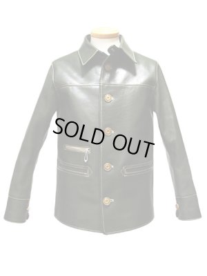 画像4:  【 LUA×Y'2 LEATHER（ルア×ワイツーレザー） 】 　ルア別注ホースハイドカーコート ( OLIVE ) [ オリーブエコホース（馬革） ]　[ Lot.12 ]　[ EC-86 SP ]　【 限定モデル 】