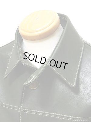 画像6:  【 LUA×Y'2 LEATHER（ルア×ワイツーレザー） 】 　ルア別注ホースハイドカーコート ( OLIVE ) [ オリーブエコホース（馬革） ]　[ Lot.12 ]　[ EC-86 SP ]　【 限定モデル 】