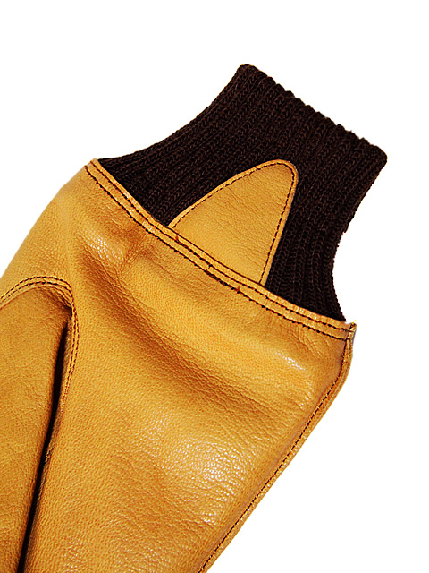 BUZZ RICKSON'S（バズリクソンズ） 】 レザーグローブ [ A-10 LEATHER GLOVE ] [ C/BROWN BROWN RIB ] 再入荷！ - Lua