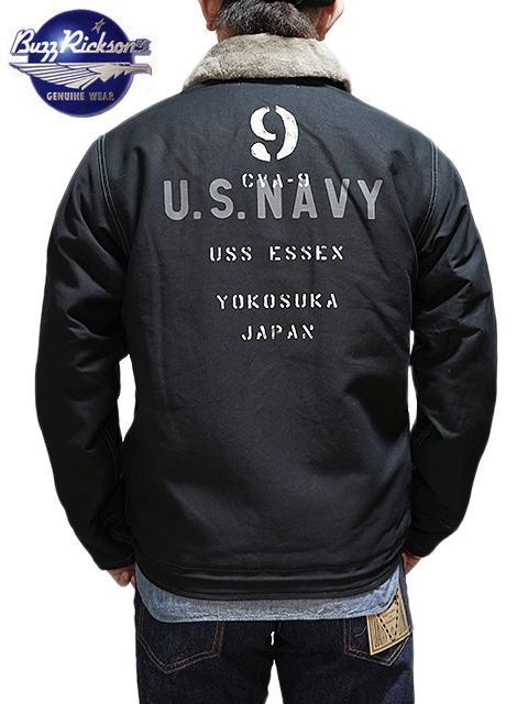 BUZZ RICKSON'S（バズリクソンズ） 】 N-1 NAVY DECK JACKET [ CVA-9 ...